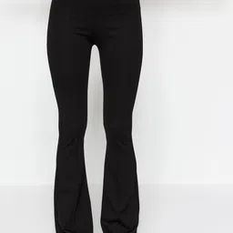 Trendyol Women Mid Rise Flared Bootcut Trouser-picture-42
