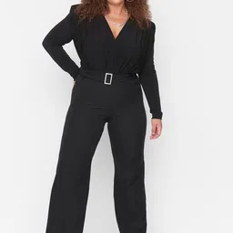 Trendyol Regular Fit Mid-Rise Parallel Trousers-picture-38