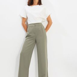 Trendyol Women Mid-Rise Trousers-picture-8