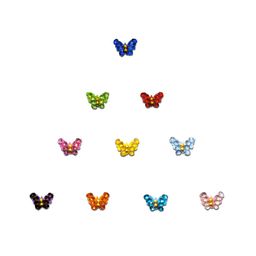 Comet Busters 10-Pcs Handmade Traditional Designer Bindi - Multicolored-picture-39