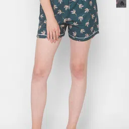 NOIRA Women 2 Printed Lounge Shorts-picture-10