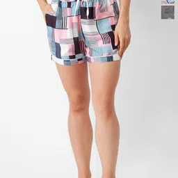 NOIRA Women 2 Printed Lounge Shorts-picture-16