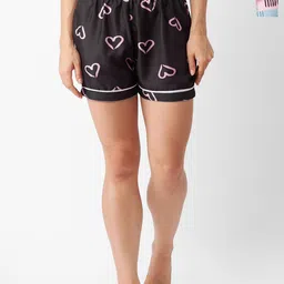 NOIRA Women 2 Printed Lounge Shorts-picture-14