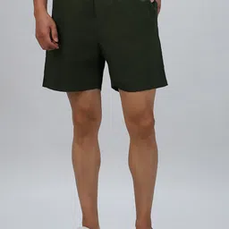 Bewakoof Olive Green Mid-Rise Cotton Boxers 581630-image-38