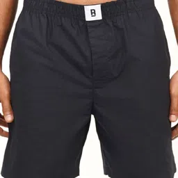 Baller Athletik Men Mid Rise Cotton Lounge Shorts-picture-11