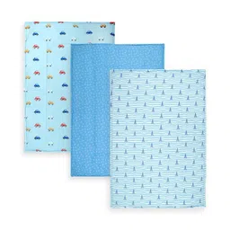 TIDY SLEEP Pack Of 3 Printed Cotton Diaper Changing Mats-picture-7