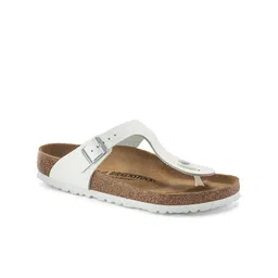 Birkenstock Women Gizeh Regular Width Leather T-Strap Flats image 1