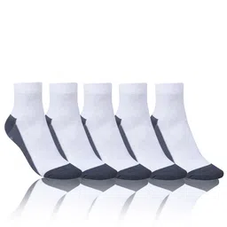 Dollar Socks Men Pack Of 5 Patterned Cotton Ankle-Length Socks-picture-38