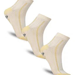 Dollar Socks Women Pack Of 3 Cotton Ankle-Length Socks-picture-15