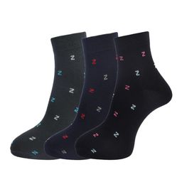 Dollar Socks Men Pack Of 3 Assorted Ankle Length Socks-picture-38