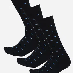Bodycare Men Pack Of 3 Patterned Mid Calf-Length Socks-picture-32