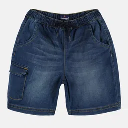 KiddoPanti Boys Mid-Rise Denim Shorts-picture-16