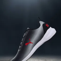 Puma Men Black Pacer Glory Running Shoes image 1