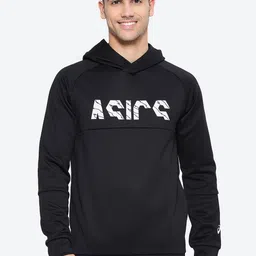 ASICS CA Men Logo-Printed Fleece Hoodie Sporty Jacket-picture-11