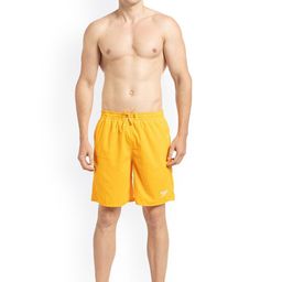 Speedo Men Yellow Solid Swim Shorts-picture-7