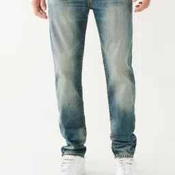 True Religion Men Super T Rocco Skinny Fit  Mid-Rise Solid Jeans-picture-37
