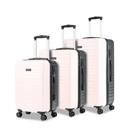 Assembly Set Of 3 Textured 360 Degree Rotation Hard-Sided Trolley Bags 40L, 60L 85L-picture-17