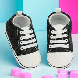 Baby Moo Kids Laced Cotton Booties-picture-37