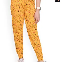 BAESD Girls Floral Printed Pack Of 2 Pure Cotton Joggers-picture-23