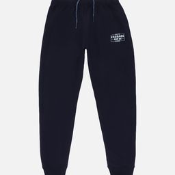 DYCA Boys Navy Blue Printed Cotton Regular Fit Joggers-picture-22