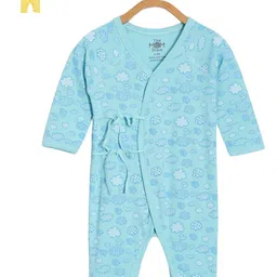 The Mom Store Infants Kids Pack Of 2 Printed Cotton Rompers-picture-29