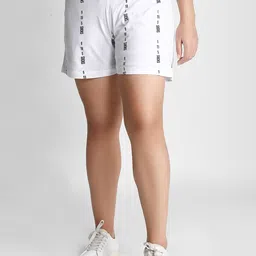 Dream of Glory Inc Women White Printed Outdoor Shorts-picture-21