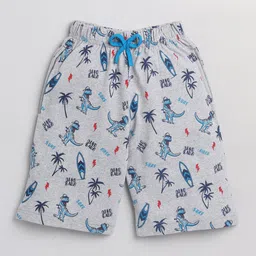 Toonyport Boys Grey Printed Outdoor Shorts-image-87