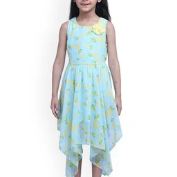 Creative Kids Green Floral Dress-picture-29