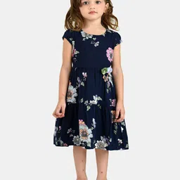 Peppermint Navy Blue Floral Dress-picture-37