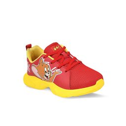 Campus Kids Red Mesh Tom & Jerry Running Marking Shoes-picture-31