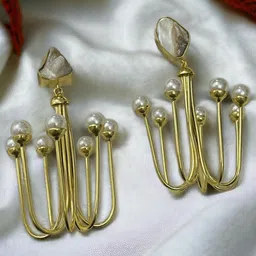 ISHKAARA Gold-Plated Drop Earrings-picture-41