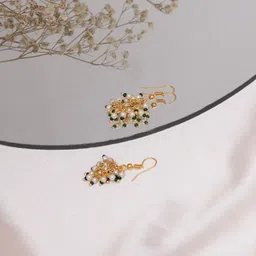 Ruby Raang Gold-Plated Classic Studs Earrings-picture-11