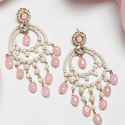 KARATCART Contemporary Drop Earrings-picture-29