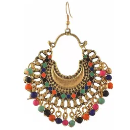 Samridhi DC Gold-Plated Contemporary Chandbalis Earrings-picture-38