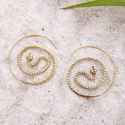 Studio One Love Contemporary Hoop Earrings image 1