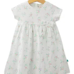 JusCubs Girls Floral Print Empire Dress-picture-42
