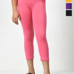 BAESD Girls Pack Of 4 Mid-Rise Capris-picture-46