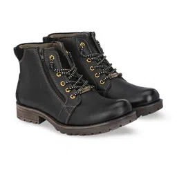 Vellinto Men Platform-Heeled Zipper Boots-picture-37