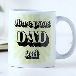 fnp White & Yellow Printed Ceramic Glossy Mugs Set of Cups and Mugs-picture-5