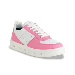 ECCO Women Colourblocked Leather Sneakers-picture-11