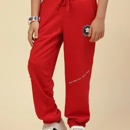 Monte Carlo Boys Typography Printed Mid-Rise Joggers image 1