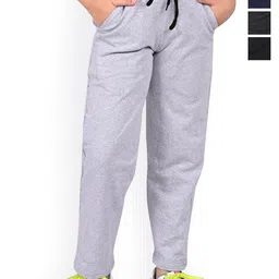 BAESD Girls Pack Of 4 Mid-Rise Track Pants image 1