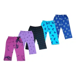 Tik Tok WEARS Infant Boys Pack Of 5 Printed Mid Rise Track Pants-picture-31