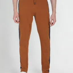 U.S. Polo Assn. Denim Co. Men Colour-Blocked Straight-Fit Cotton Track Pants-picture-34