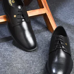 Liberty Men Lace-Up Derby Formal Shoes-picture-32