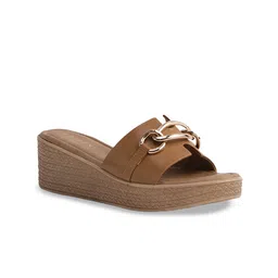 ERIDANI Embellished Flatform Heels-image-95