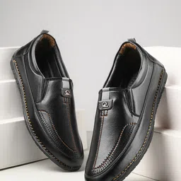 HERE&NOW Men Formal Slip-On Shoes-image-51
