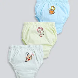 MooNKids Infants Pack Of 3 Printed Cotton Basic Briefs MK_Bloomer_311-picture-38