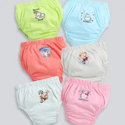 MooNKids Kids Pack Of 6 Printed Cotton Briefs-MK_Bloomer_64-picture-38