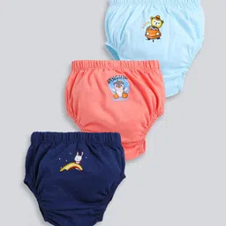 MooNKids Infants Pack Of 3 Printed Cotton Basic Briefs MK_Bloomer_313-picture-30